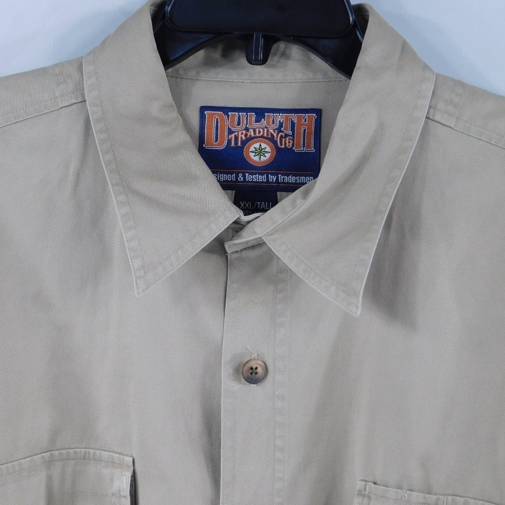 Duluth Trading Co Tall Long Sleeve Button Up - Picture 2 of 3